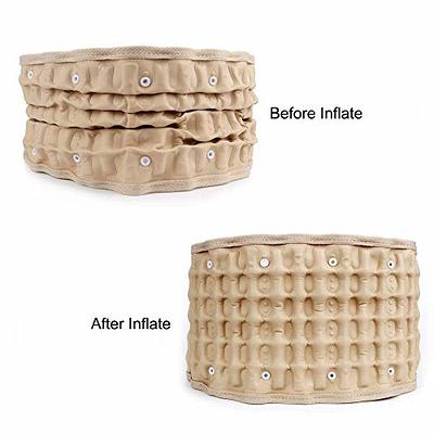 Goldmille Decompression Back Belt Lumbar Traction Device for Lower Back Pain,  Lower Back Brace Inflatable - One Size for 29-49 Waist - Yahoo Shopping