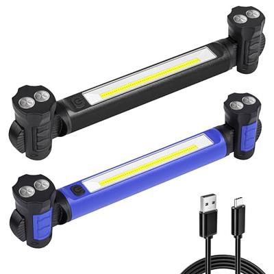 Work Light Rechargeable Magnetic Portable Work Flashlights 1200lm