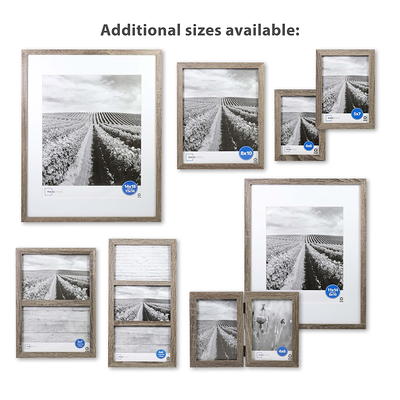 Mainstays 5 PC Gallery Linear Rustic Picture Frame Set (Includes 2-4x6,  2-5x7, 1-8x10 Frames) - Yahoo Shopping
