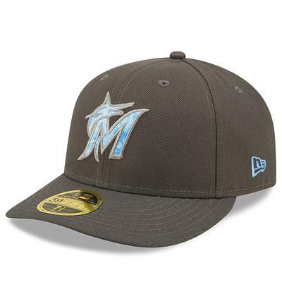 Miami Marlins New Era 2023 Mother's Day On-Field 59FIFTY Fitted Hat - Khaki