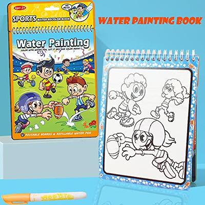 2 Pack Water Coloring Books for Toddler, Reusable Paint with Water Books  for Kids Ages 3-5, Educational Learning Toddlers Travel Toys with Pens,  Birthday Gifts for Kids - Yahoo Shopping