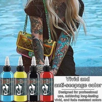 Tattoo Ink Set, Professional Tattoo Set, Long Lasting Tattoo