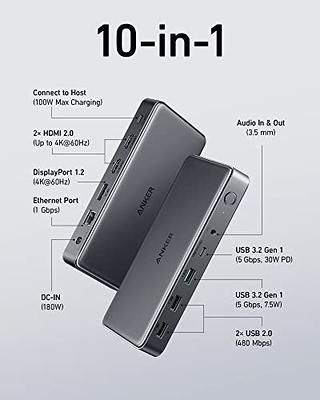 MacBook Pro Docking Station, Anker Triple Display 564 USB-C