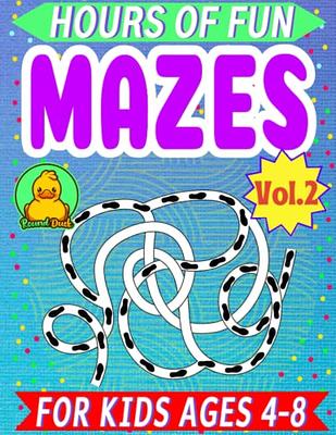 Mazes For Kids Ages 8-12: Challenging Mazes Activity Book with 100