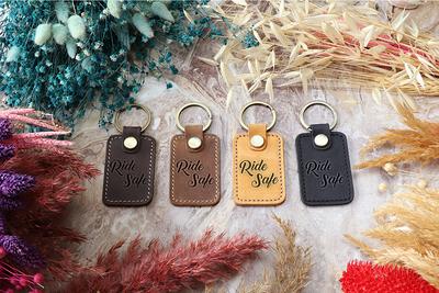 Hiking Leather Keychain / Engraved Personalized Keychain / Leather  Accessories for Men / Custom Keychain for Women / Key Chain for Car Gift 