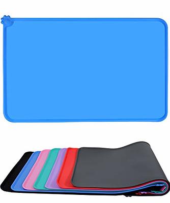 KVK 39.4 by 29.5in XXXL Dog Food Mats for Floors Waterproof Non Slip - Dog  Mat for Food and Water Bowls - Silicone Placemat for Dog Cat Pet Protect