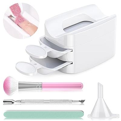 Makartt Dipping Powder Container Nail Dip Tray French Manicure Molding with  Finger Guide Easy Smile Line Dip Powder Tray Nail Dip Powder Accessories  Grey Dip Holder for Nails - Yahoo Shopping