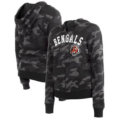 Antigua Apparel / Women's Cincinnati Bengals White Generation Full-Zip  Jacket