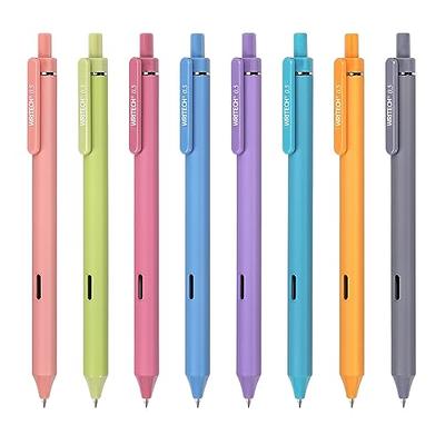  HANKU Colored Gel Pens 0.5 mm Fine Point Color Ink Ballpoint  Gel Pen 28-Count Japanese Style Smooth Writing Colorful Bullet Journaling  Planner Fineliner Pens for Adult Coloring Book : Office Products