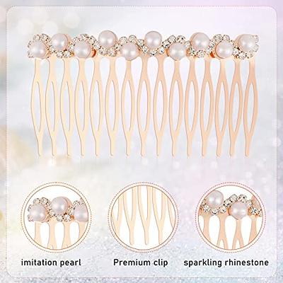 Pearl Hair Side Comb Decorative Hair Combs for Women Accessories Hair Clip  Comb Pin Rhinestone Crystal Bridal Comb Hair Piece Hair Pearls for Wdding -  Yahoo Shopping