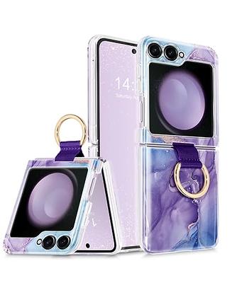  RAKKYO Galaxy Z Flip 5 Case with Hinge, Creativity Suitcase Case  with Ring, Screen Protector, Supports Wireless Charging for Samsung Galaxy  Z Flip 5 5G (5) : Cell Phones & Accessories