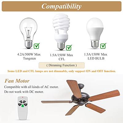 Ceiling Fan Remote Control Replacement