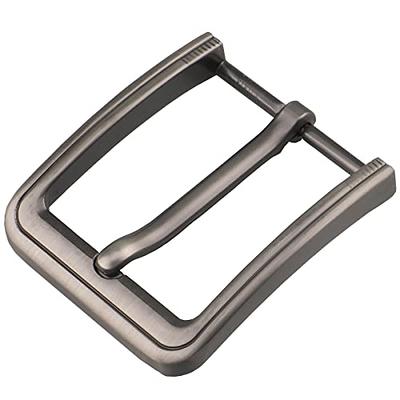 Silver Buckle 1.5 1 inch