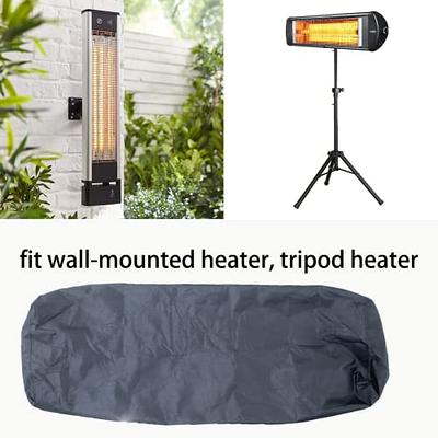 J&C Wall Mounted Heater Cover 600D Outdoor Tripod Heater Cover Patio  Electric Heater Cover Dustproof Standing Heater Cover Heavy Duty Outdoor  Heater Covers Stand Wall Heater Patio Heaters Gray - Yahoo Shopping