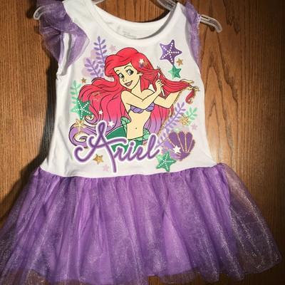 Disney Dresses Disney Princess Ariel Dress Lilac New Size 2 T Color Purple White Size 2tg Yahoo Shopping