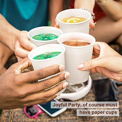 LITOPAK 500 Pack 4 oz Paper Cups, Disposable Coffee Cups, White Espresso  Cups, Hot/Cold Beverage Drinking Cups for Party, Picnic, and Travel. -  Yahoo Shopping