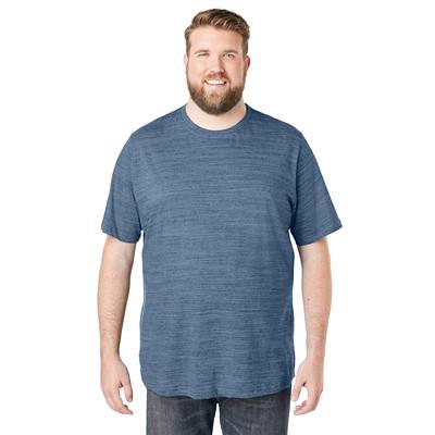 Pocket Crew Neck T-Shirts for Big Men 3XL-8XL