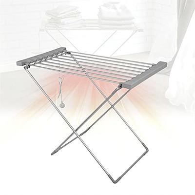 WLYMQFC Heated Clothes Airer, Laundry Drying Rack Collapsible, Clothes  Drying Rack Electric, Heated Towel Rack, 8-Bar Hot Towel Warmer, Waterproof  & Space-Saving, Laundry Hanger for Bath, Home - Yahoo Shopping