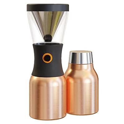 asobu Cold Brew Coffee Maker With Insulated 34 Oz Stainless Steel