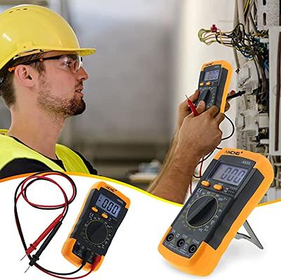 Digital Voltmeter and Ammeter Tester, Automatically Measure AC/DC