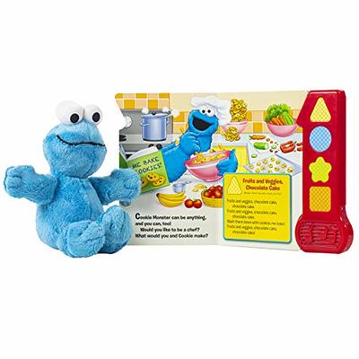 Sesame Street Count And Crunch Cookie Monster Plush