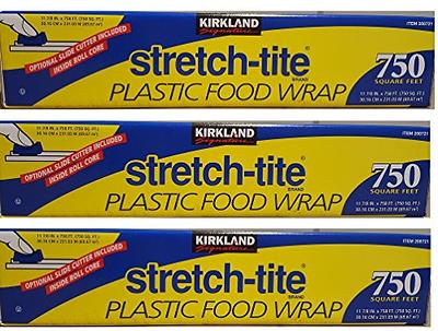 Kirkland Signature Plastic Wrap, Clear - 2 pack