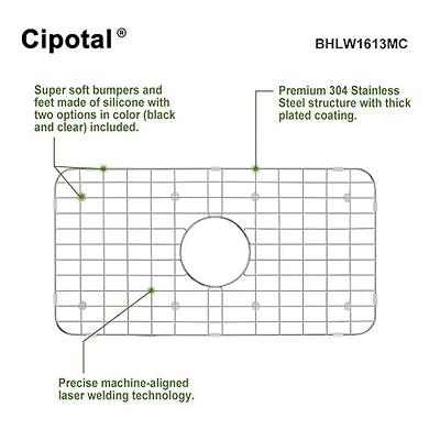 SINK MAT 16X12.5 CLEAR