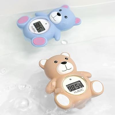 b&h Baby Bath Thermometer & Room Thermometer – Easy to Read Display |  BPA-Free| Fahrenheit or Celsius | Digital Water Thermometer Floating  Bathing Toy