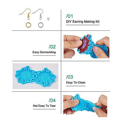 KISSITTY 5pcs Silicone Resin Celestial Earring Molds Sun Moon Star Cloud  DIY Epoxy Resin Casting Molds Earring Making Kit with Earring Hooks Jump  Rings Ear Nuts for Women - Yahoo Shopping