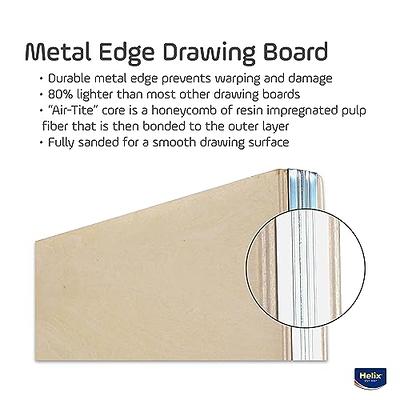 Helix Wooden Lightweight Drawing Board, 18 x 24 Inch, Metal Edge (37408) -  Yahoo Shopping