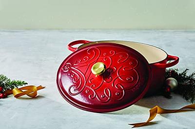 Le Creuset Signature Noel Enameled Cast Iron Braiser, 2 1/4-Qt