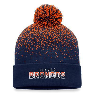 Denver Broncos Fanatics Branded Women's Cuffed Knit Hat with Pom - Navy