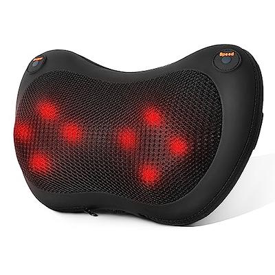 Comfier Shiatsu Neck Massager Pillow- Neck and Back Massager with Heat