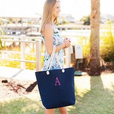 Monogrammed Tote Bags - Personalized With Custom Styles