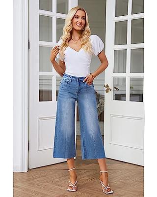 EVALESS Plus Size Cargo Jeans for Women 2024 Trendy High Waisted Wide Leg  Cargo Pants Womens Fashion Casual Baggy Jeans with 6 Pockets Sky Blue Size  18 - Yahoo Shopping
