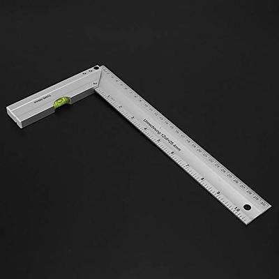 Right Angle Ruler, 300mm Aluminium Alloy Thickened 90 Degree Right Angle  Ruler, Woodworking Measuring Tool for Woodworking, Carpenter, Construction  - Yahoo Shopping