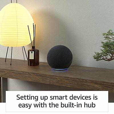 Echo (4th Gen) - Smart Home Hub with Alexa - Glacier White