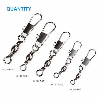 10PCS Fishing Ball bearing Swivel Heavy Duty Big game fishing