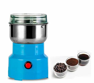 Electric Coffee Bean Grinder - Polycarbonate - Stainless Steel