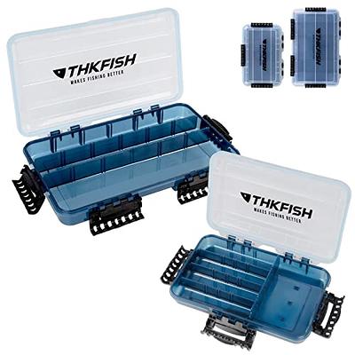 Ghosthorn Fishing Tackle Box, Waterproof 3700 Tackle Trays, Plastic Tackle  Box Organizer with Removable Dividers Storage Lure Bo