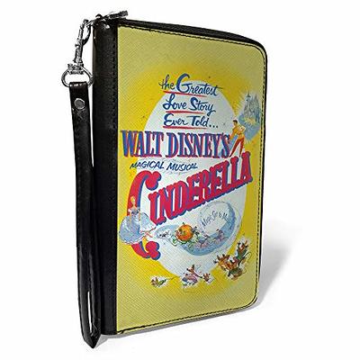  Buckle-Down Men's Disney Wallet, Bifold, Cinderella