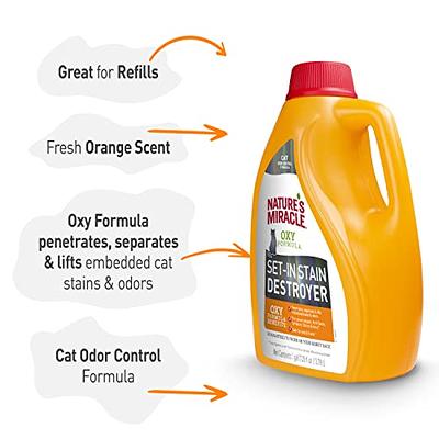 Carbona Oxy-Powered Pet Stain & Odor Remover w/ Active Foam Technology