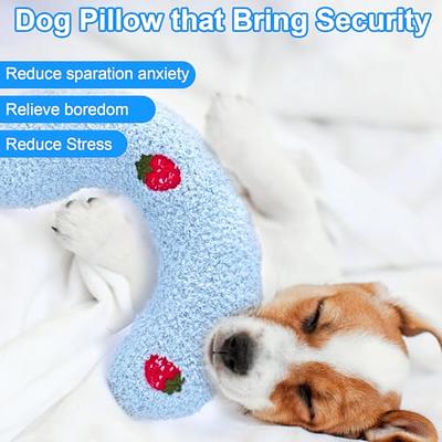 Moropaky Heartbeat Toy for Puppy, Doy Plush Toys for Anxiety Relief  Behavioral Training Aid Toy for Dog Calming Sleeping Soother Cuddle