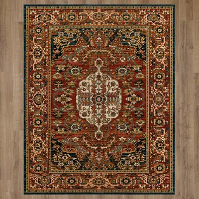 Mohawk Home Bilpass Red Accent Rug