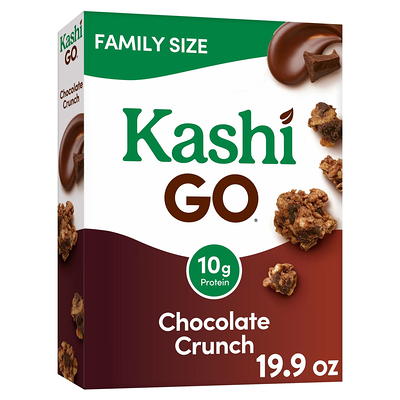 Kashi GO Chocolate Crunch Cold Breakfast Cereal, Family Size, 19.9