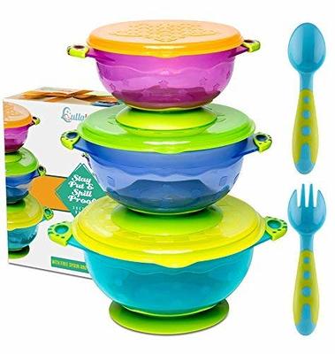  MICHEF Baby Bowls, Baby Feeding Bowls Set with Mash