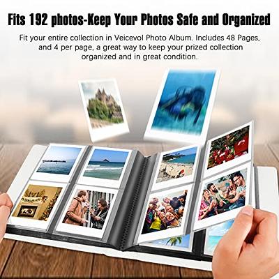 Instax Photo Album, Polaroid Albums 192 Pictures for Fujifilm