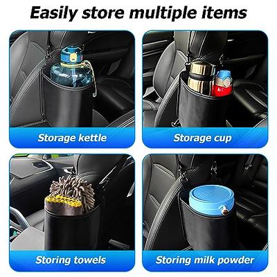 BESULEN Car Seat Side Large Cup Holder, Hanging Storage Bag for