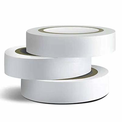 3pcs Adhesive Tape Double Sided Masking Tape White Double mounting