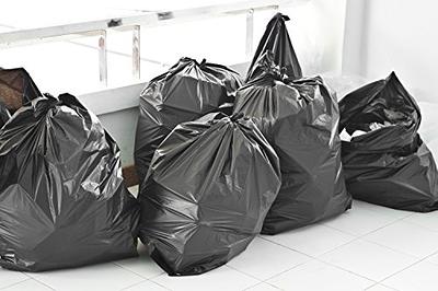 ToughBag 42 Gallon Trash Bags, 3 Mil Contractor Bags, Heavy Duty Large  Trash Can Liners, Black Garbage Bags, 38 x 48 (50 COUNT) - Outdoor